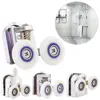 Durable Sliding Bathroom Accessories Double-Wheel Shower Door Rollers Replacement Wheel Runners 2
