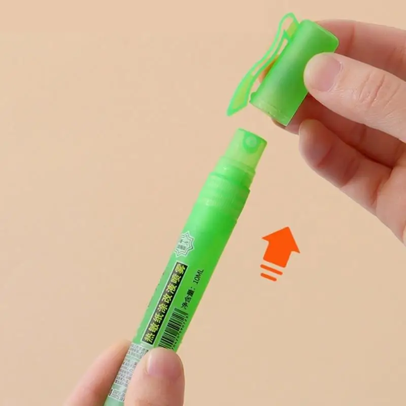 빠른 건조 지우기 가능한 열지 지우기 펜 플라스틱 병 가벼운 문서 편집 솔루션 사무실 필수 D2RC