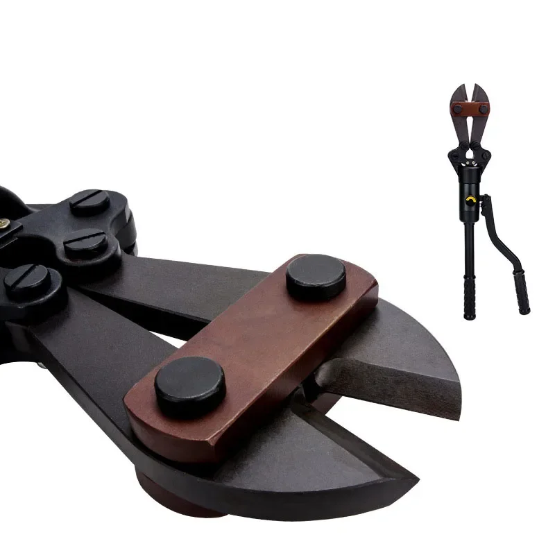 Hydraulic steel clamp shear YQ-16C, Hydraulic rebar cutting tools, High strength blade