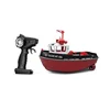 Remote Control Tugboat Electric Boat Water Toy 1/72 Charging Electric Simulation Remote Control Cargo Ship Boy Girl Model Toy 6