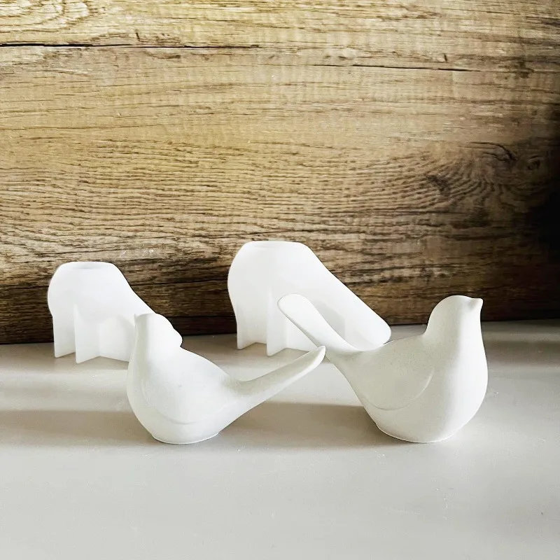 3D Bird Silicone Mold Bird Resin Molds Animal Birds Candle Mold Concrete Cement Mould Aromatherapy Soap Epoxy Resin Molds silicone mold