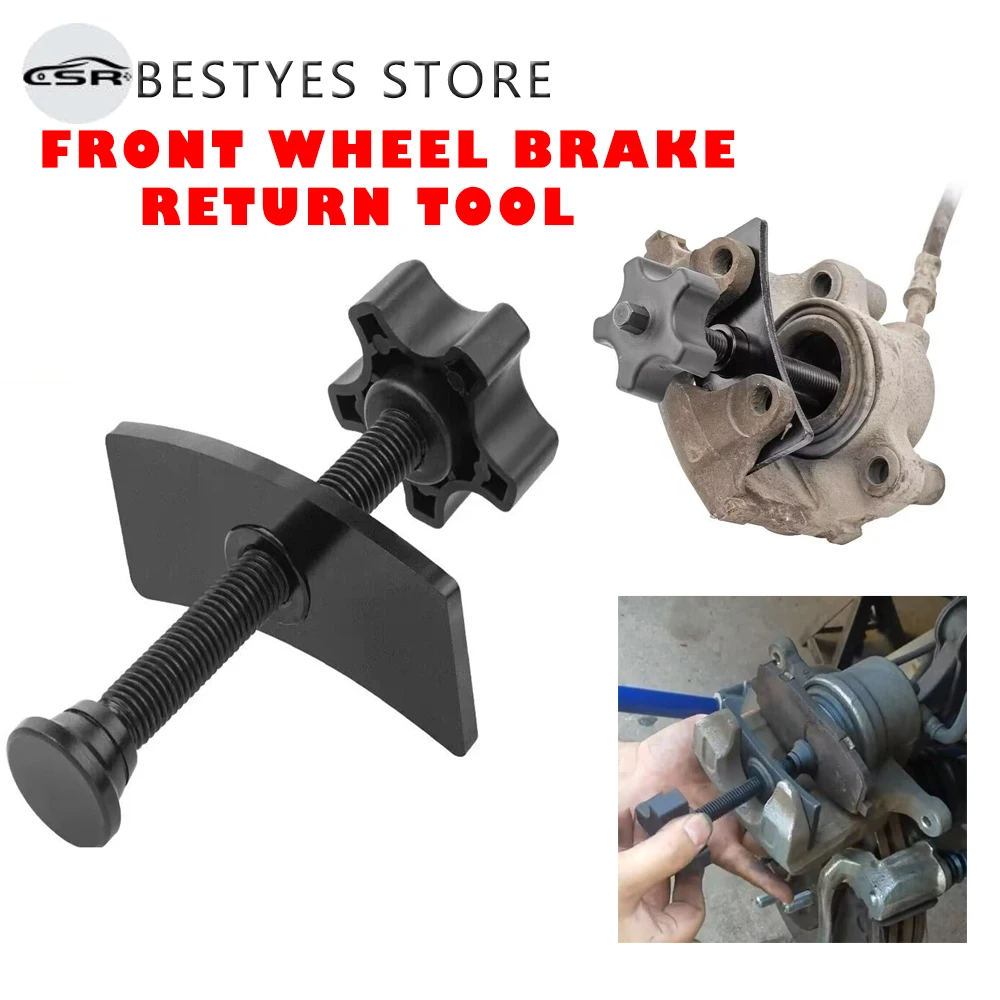 

Front Wheel Brake Cylinder Return Tool Butterfly Brake Piston Return Adjustment For Car Brake Pad Replacement