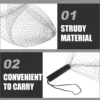 Crab Bait Fishing Net Nets Catching Basket Floating Aluminum Alloy Telescoping Pole 3