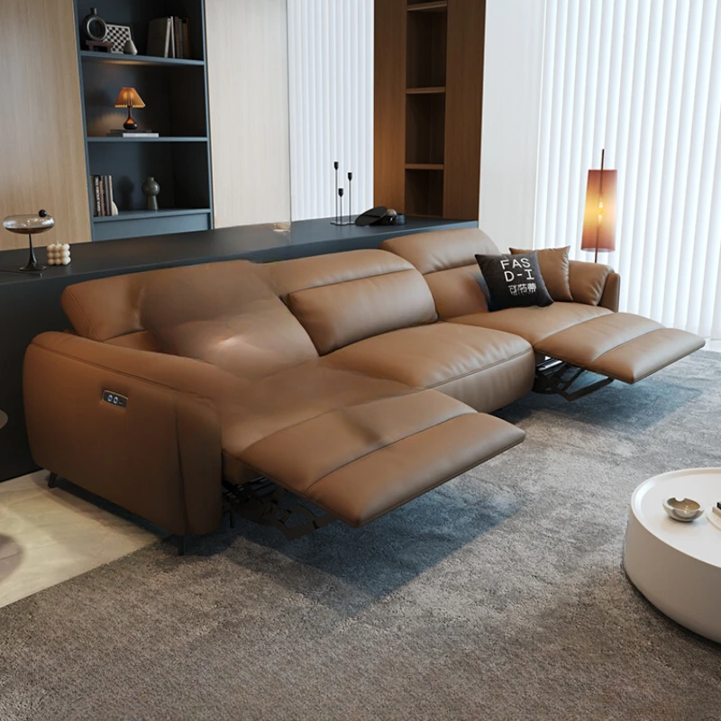 

Unusual Designer Living Room Sofas Organizer Comfort Leather Italiano Couchs Handrail Individual Canape Salon Home Furnitures