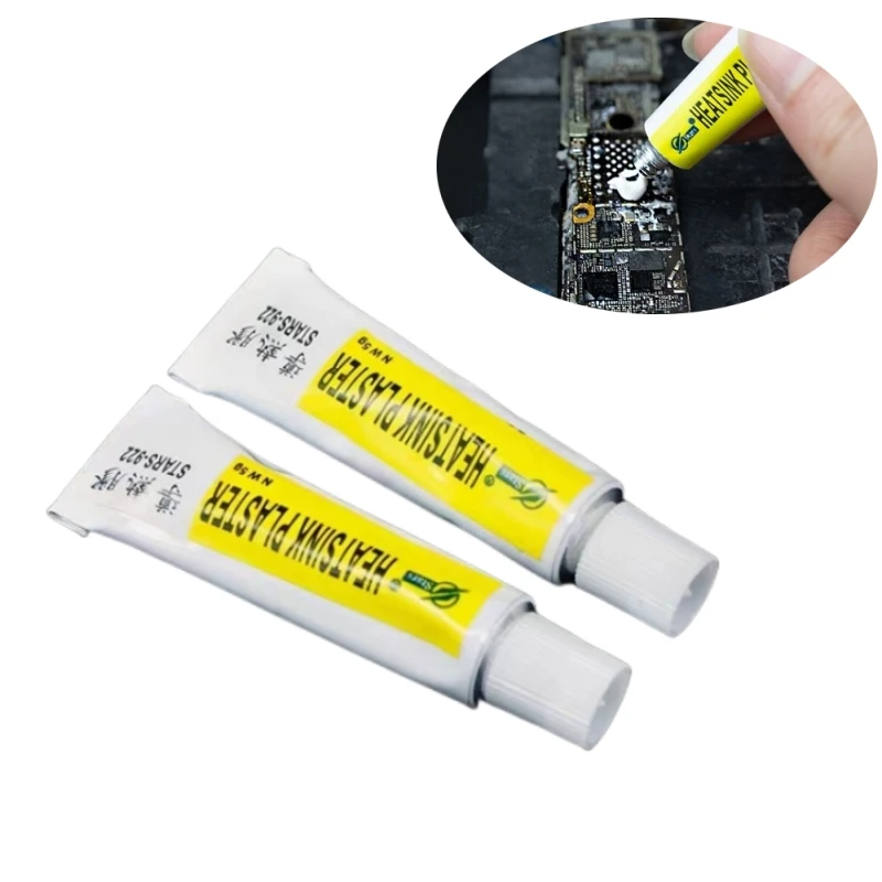 Circuit Board Adhesive 5g Thermal Conductive Heatsink Plaster Viscous Adhesive Glue Compound CPU LEDs Heat Sink Sealant