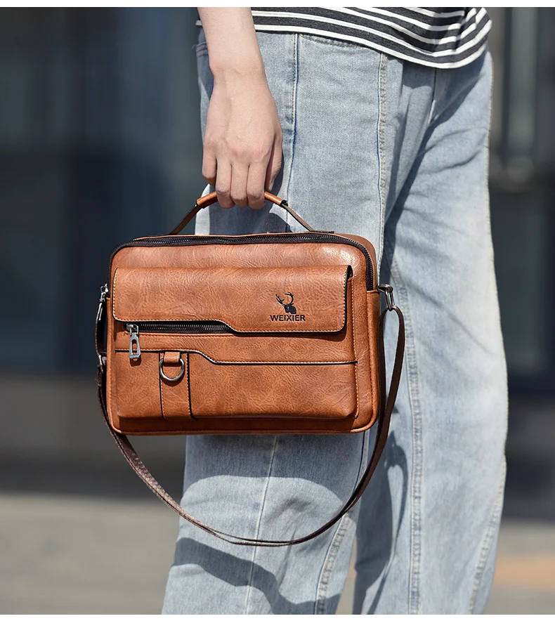 WEIXIER-Bolso de hombro cruzado multifunción