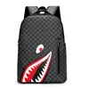 Men's Backpack Plaid High School College Bag 15-inch Laptop Rucksack 6