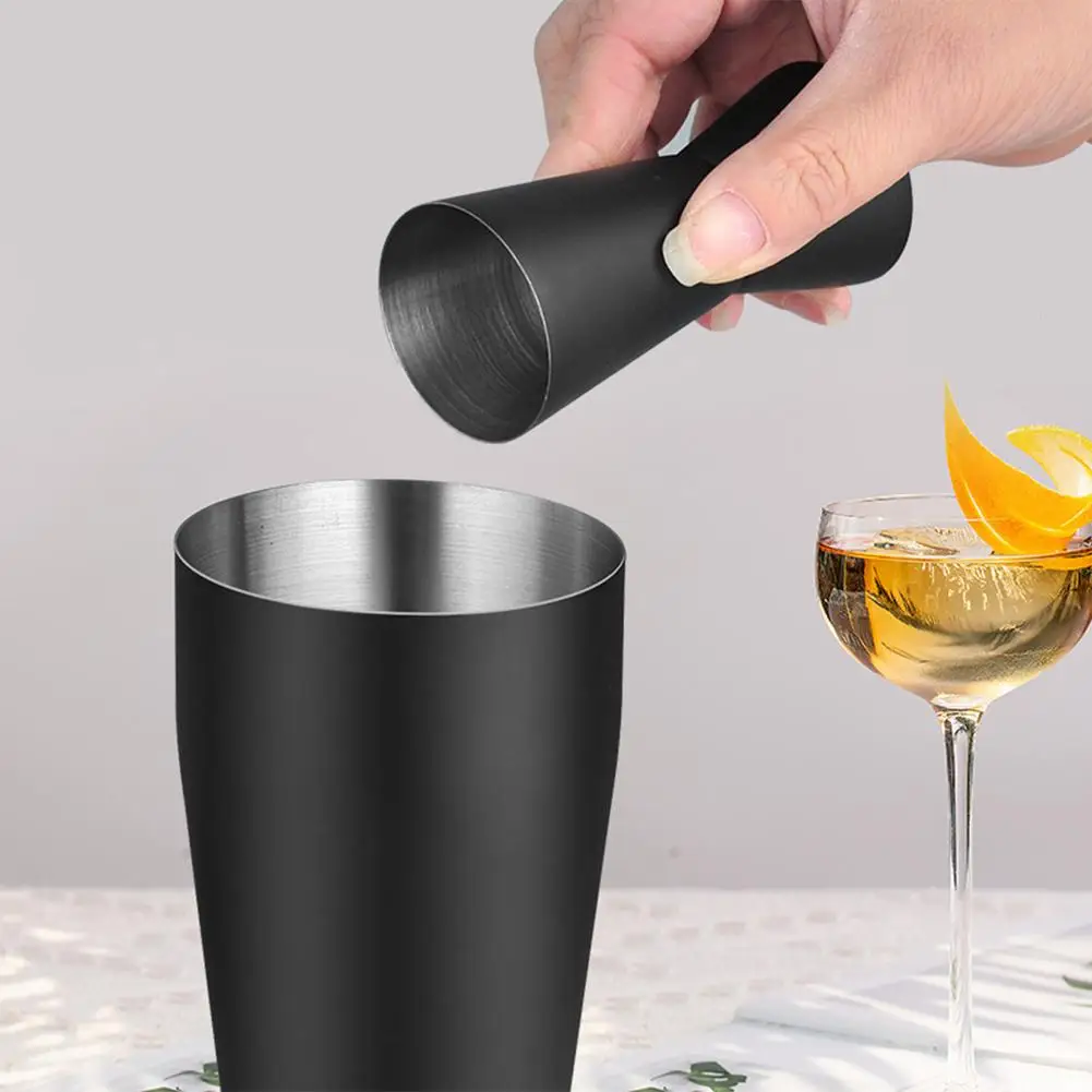 8Pcs Bartender Kit Stainless Steel Cocktail Shaker Mixer Wine Martini Boston Shaker For Bartender Drink Party Bar Tools