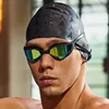 Professional Adult Coated Swim Goggles Anti-Fog UV Protection Men Women HD Small Frame Racing Swimming Glasses 6