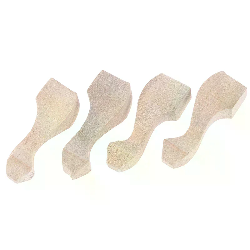 1/12 인형의 집 미니어처 티 테이블 캐비닛 소파 다리 DIY 제작 액세서리 장난감