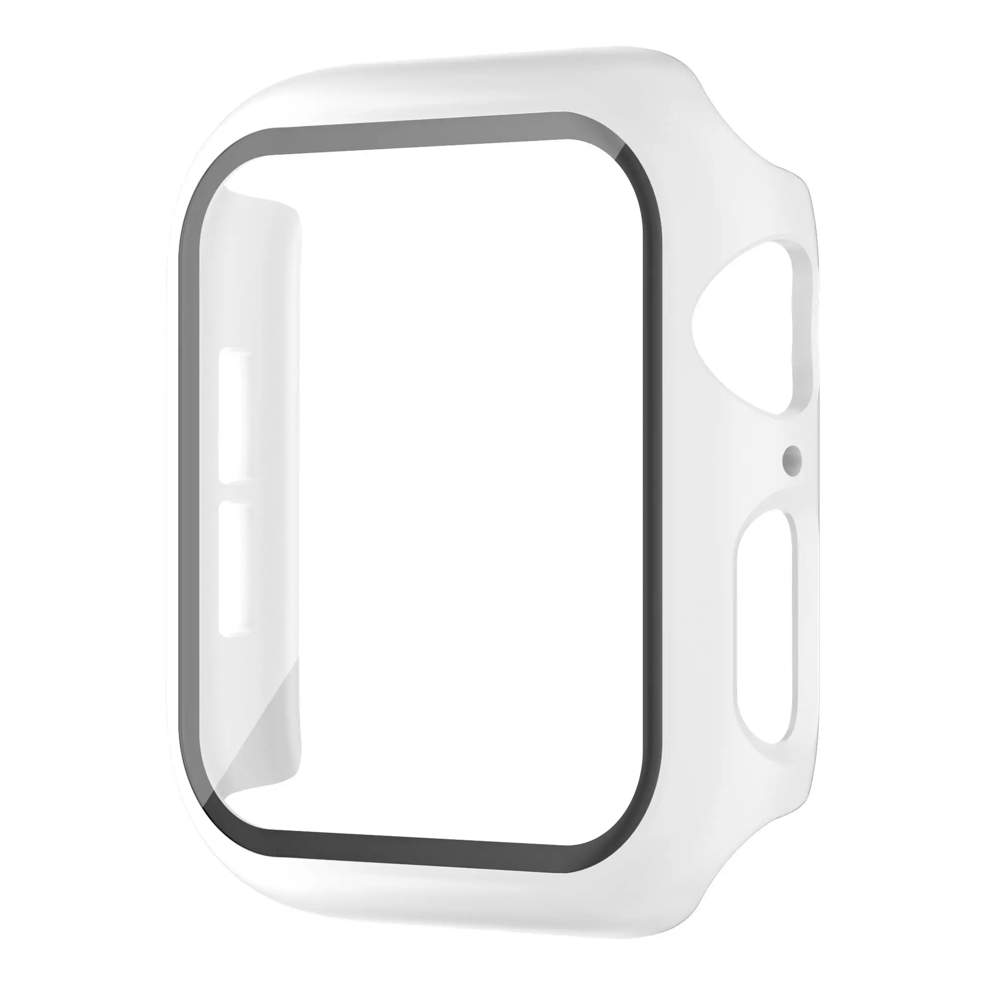 HD Tempered Glass Hard PC Bumper Cover Screen Protector
