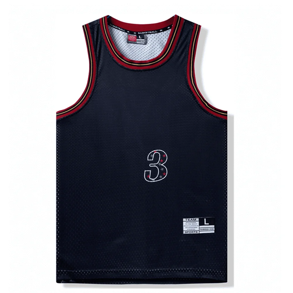Men sports shirt American Basketball Star Iverson Fans Jerseys aldult game team Short sleeve uniform training Vest 24/25 short sleeve t shirt sports clothes