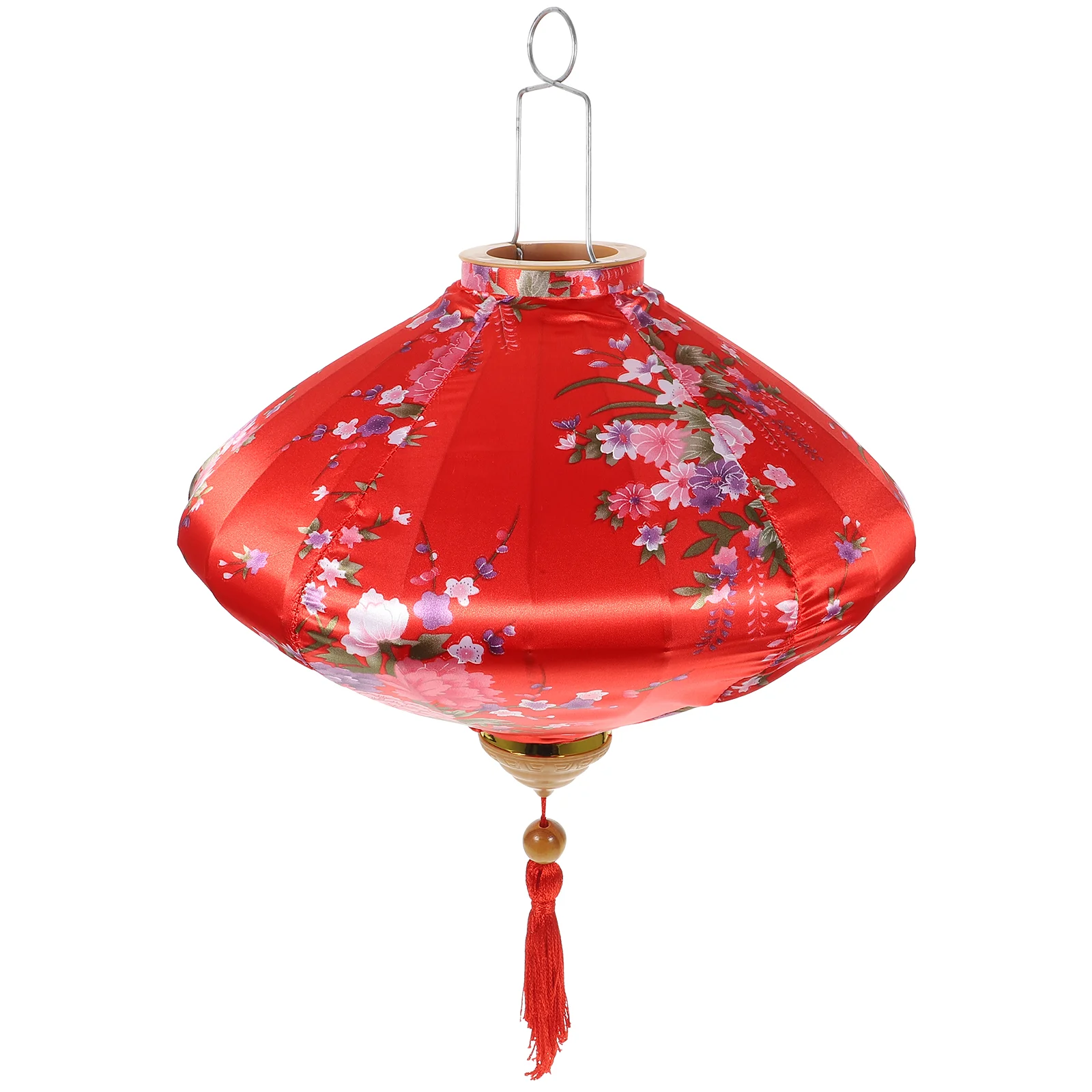 

Vietnamese Silk Lantern Red Chinese Lantern Japanese Flowers Lanterns Oriental Style Traditional Decoration New Year Wedding