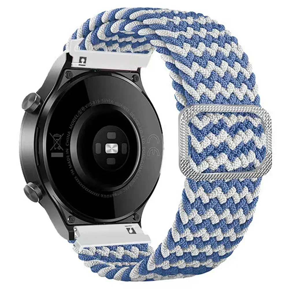 Nylon Braided Smartwatch Bracelet – 20mm/22mm Sports Strap
