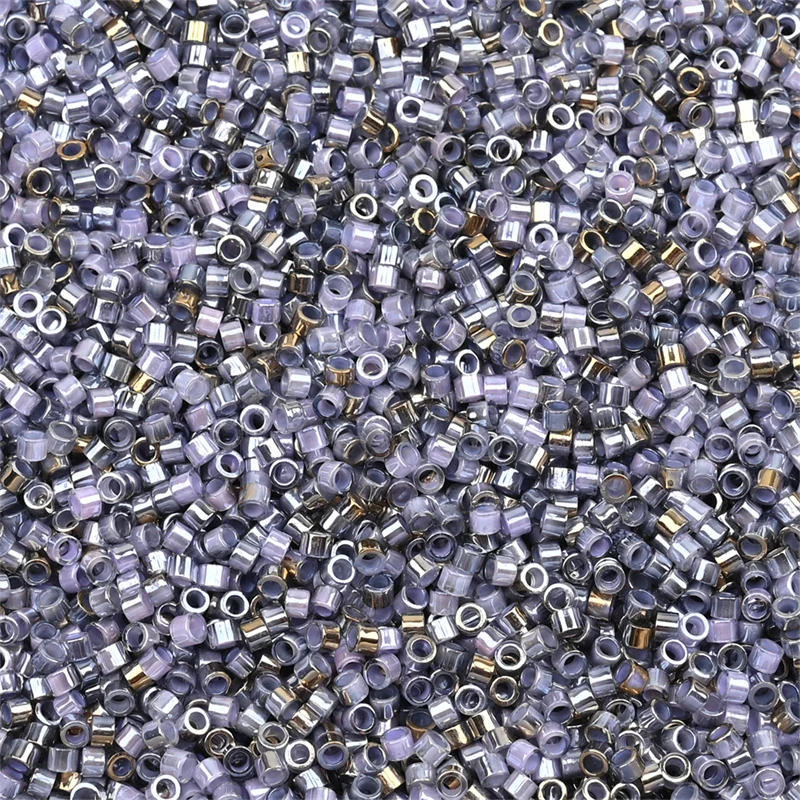 Japanische Glasperlen, 1000 Stück, 2,5 mm, zylindrische Mini-Glasperlen für die Herstellung von Schmuck, Charm-Handbuch, DIY-Schmuckzubehör – Detail 9