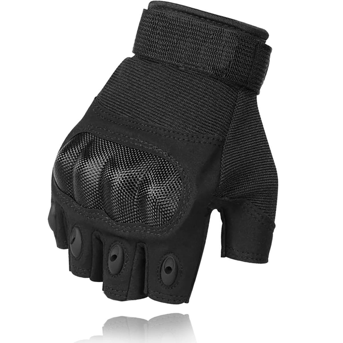 

Military Half Knuckle Protective Gloves Cycling Hunting Airsoft Shooting Paintball Games Fingerless Tactical Gloves for Men