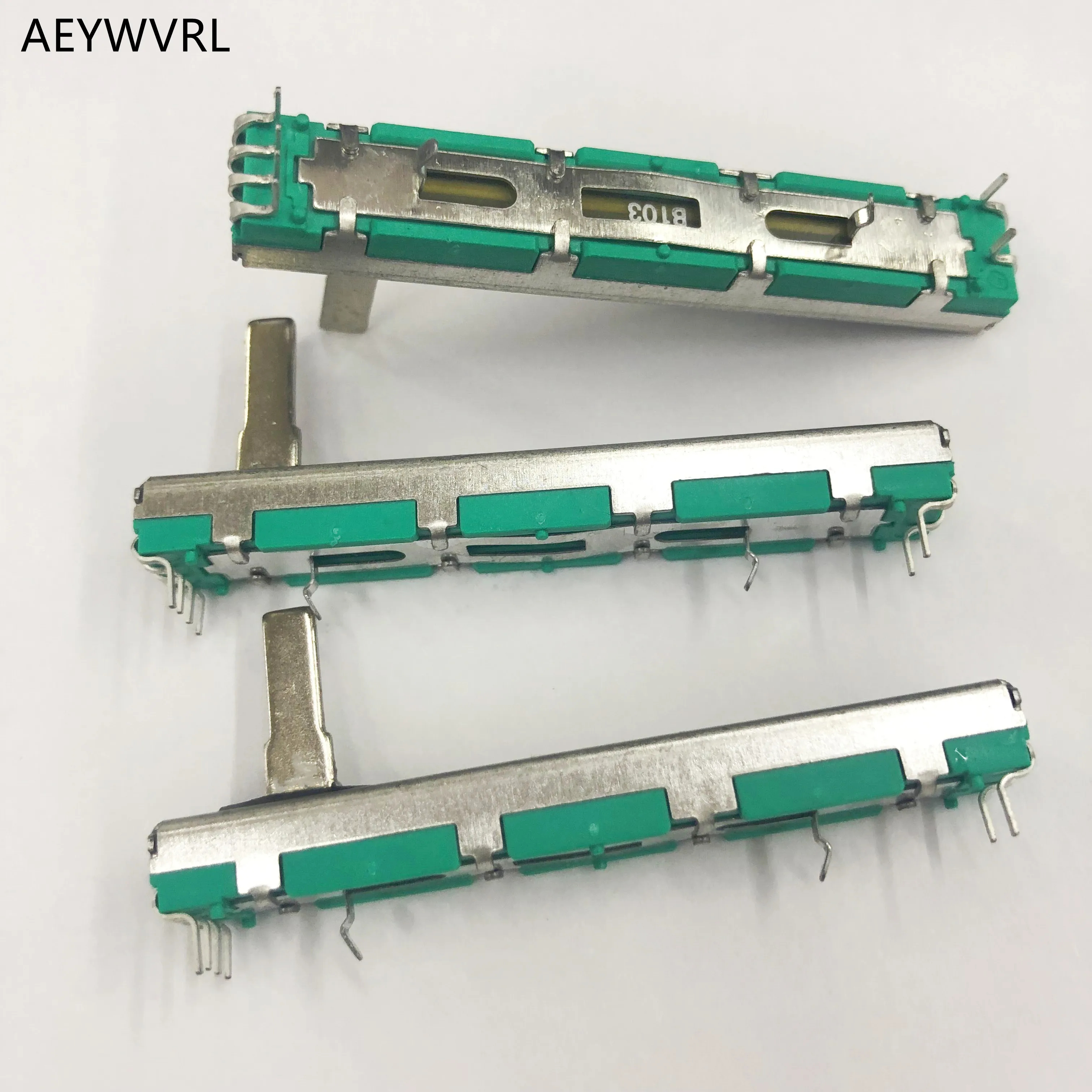 Multiturn Potentiometer Linear Potentiometer Rotary Potentiometer Potentiometer Kit Trimmer Potentiometer 10PCS 60mm fader mixer double B50K 50K B10K 10K B20K 20K B50K * 2 B10K * 2 volume potentiometer for DJM 400 500 600 800