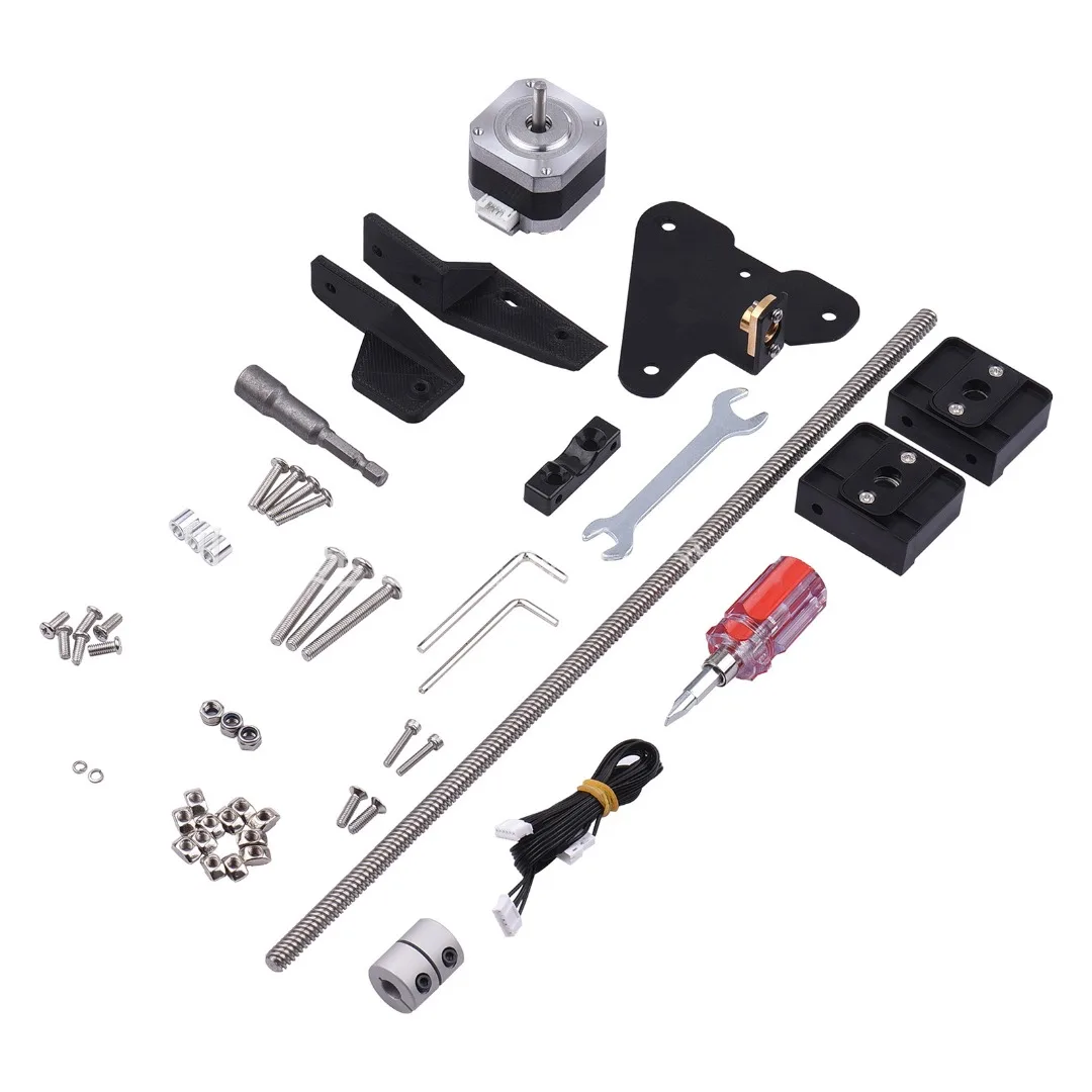 New 1set Dual Z Axis Kit Durable All-aluminum Coupling with 42 Stepper Motor 3D Printing Accessories For Edner3/3x /Pro/V2