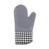 Anti Slip, Lengthened, Thickened, High-Temperature Resistant Kitchen Anti Scalding DeviceSilicone Insulated Glove, 5