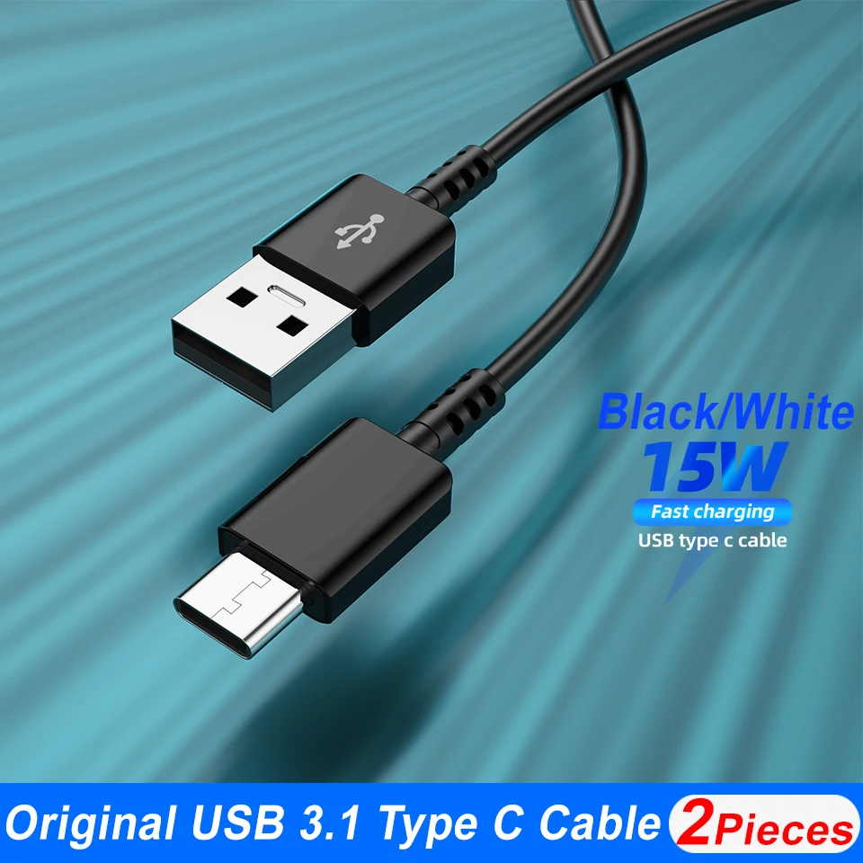 Micro Usb Samsung Usb Type C Cable Original Original 15W Fast