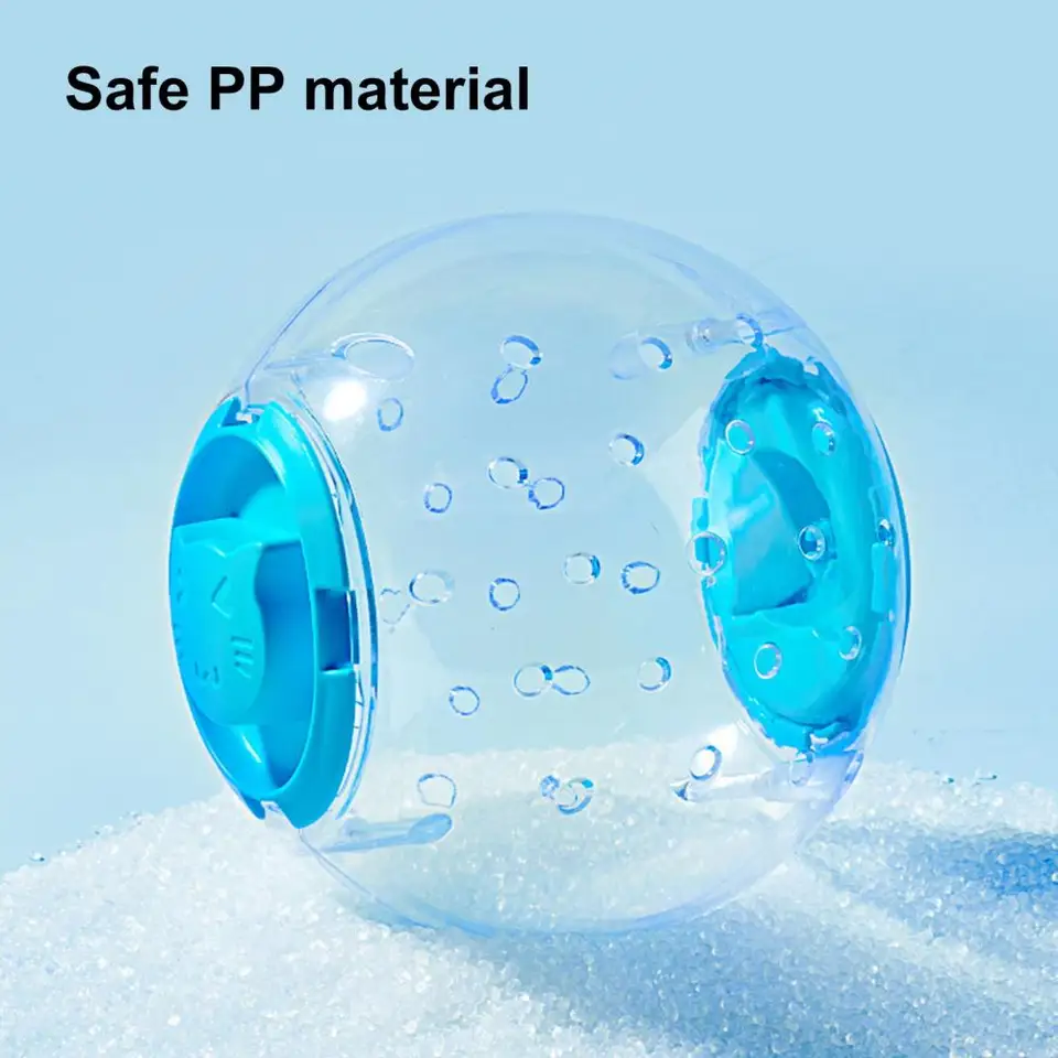 Palla Da Corsa A Forma Di Auto Per Criceti - Trasparente E Ventilata - 30x16x12 Cm - Gioco Sicuro Per Animali - Foto 3