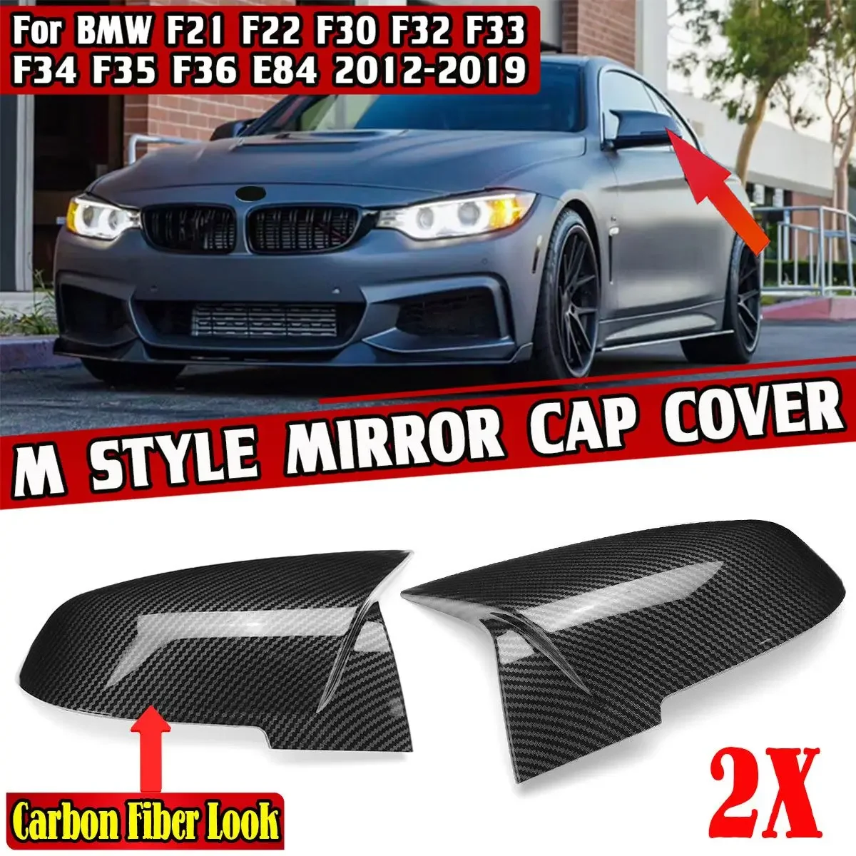 

Крышка для зеркала заднего вида E92 E93 для BMW F21 F22 F30 F32 F33 F34 F35 F36 E84 2012-2019