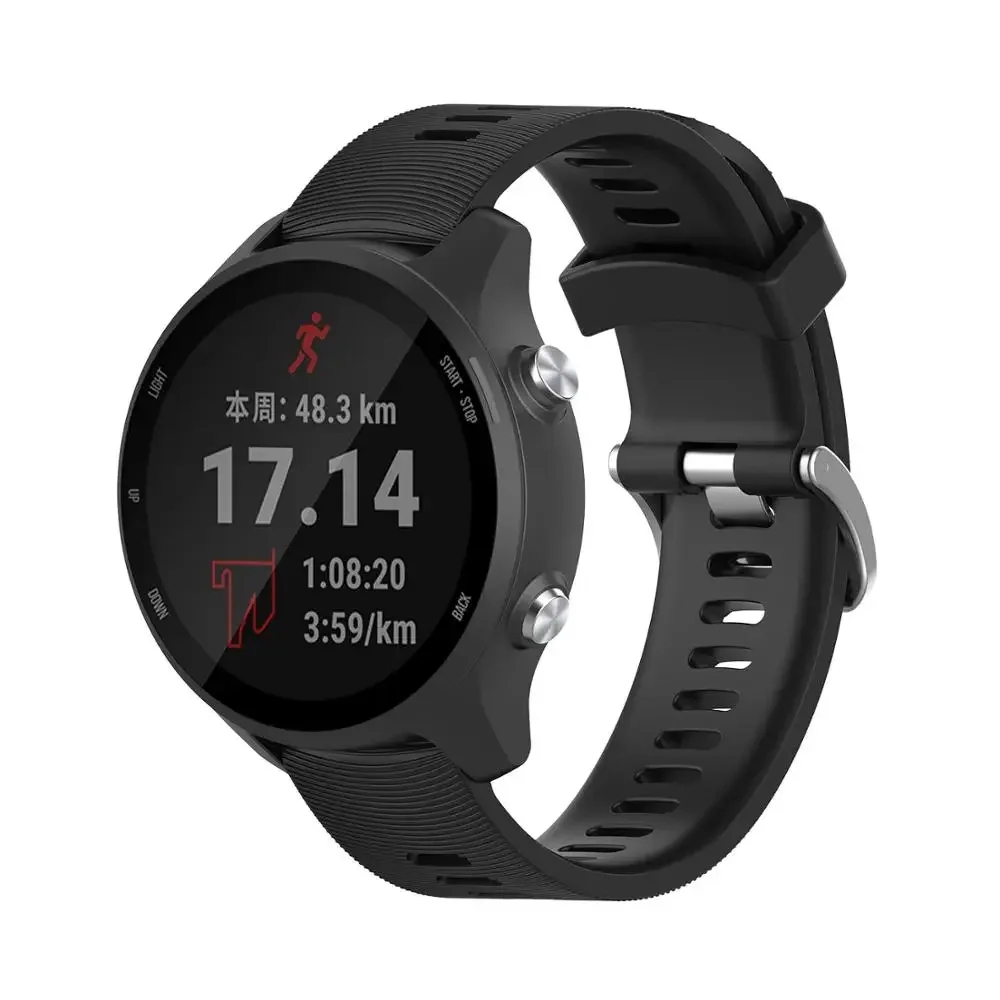 ラウンド用品・アクセサリー garmin 245 music Amazon.com: Band for Garmin Forerunner 245, Soft Silicone