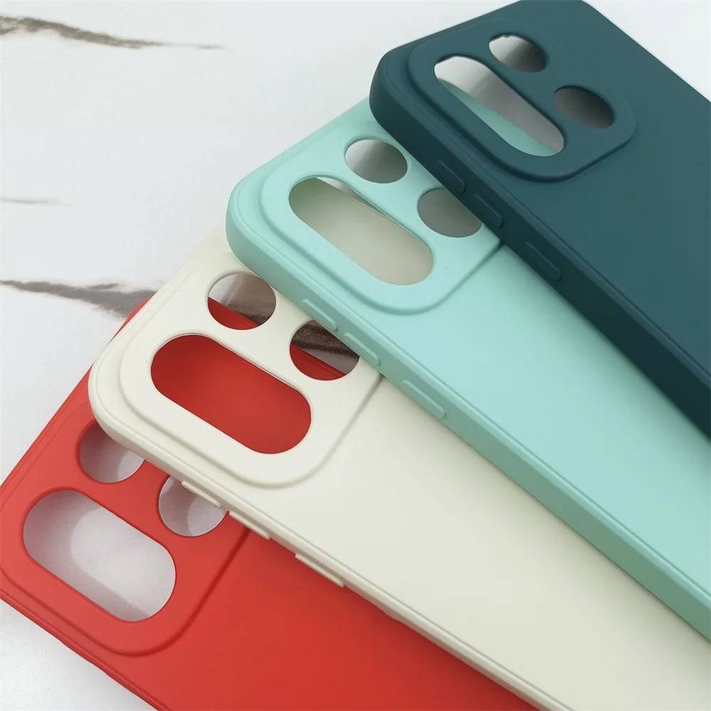 Luxury Silicone Shockproof Phone Case - Anti-Drop Back Cover