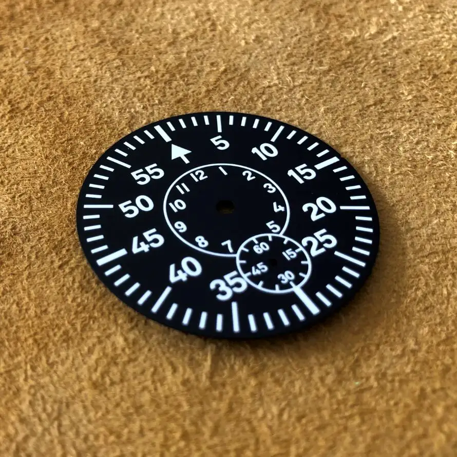 Cadran De Montre Avec échelle Romaine, ETA 6498, ST3621