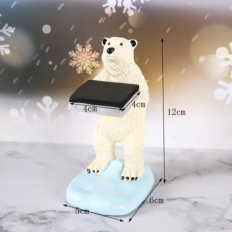 Astronaut-Themed Multifunctional Organizer & Display Stand with Dog Figurine Design