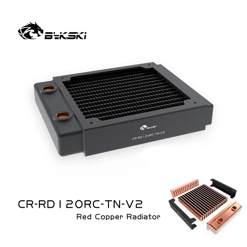 Bykski-ラジエーター,30mm,厚さ銅 (12cm),120/240/360/480mm用,冷却