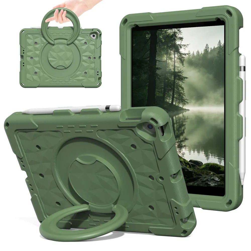 360 Rotatable Kids EVA Shockproof Tablet Case - Child Safe Protective Cover