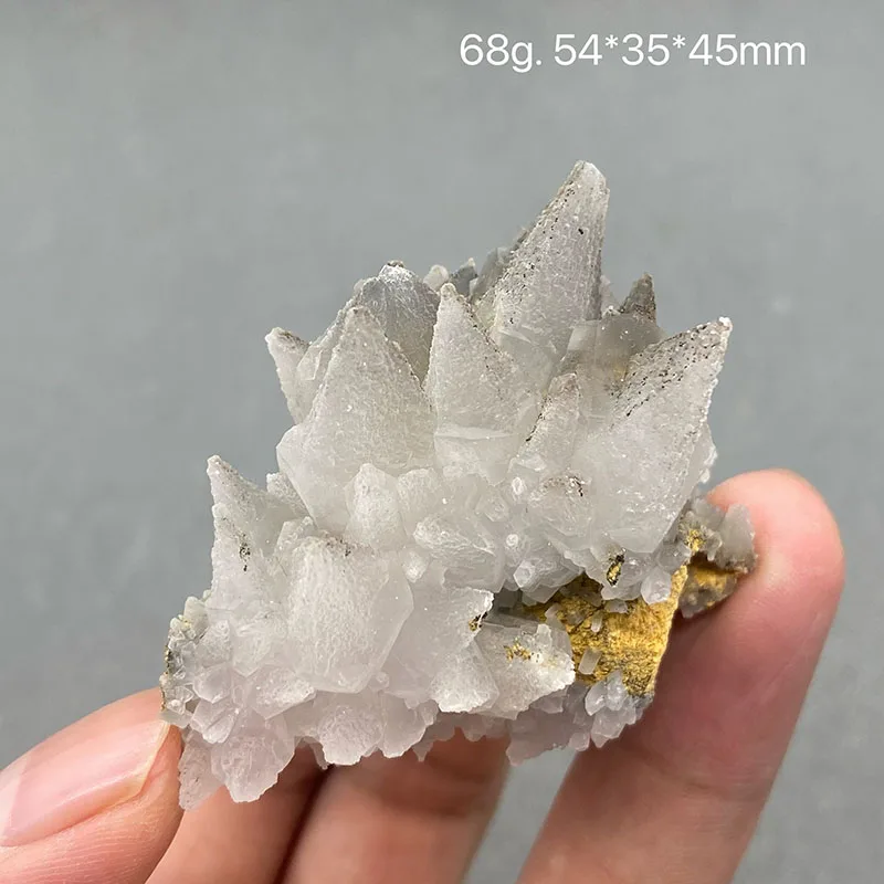 100% Natural China Fujian Calcite Rough Crystal Stone with Fluorescence