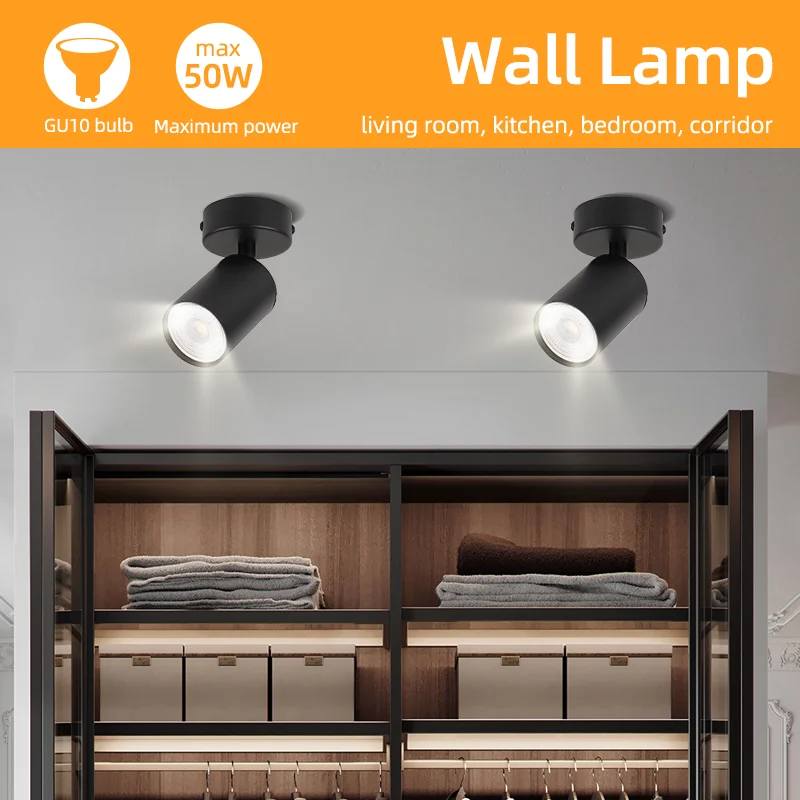 Sleek Aluminum LED Ceiling Downlight with Replaceable Bulb for Versatile Indoor Ambiance