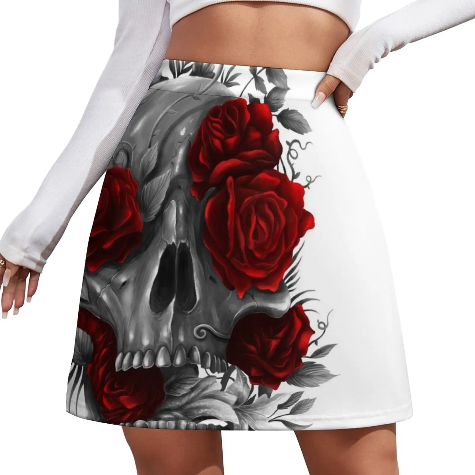 

The Undead Mini Skirt Skort for women Female clothing Clothing Female dress