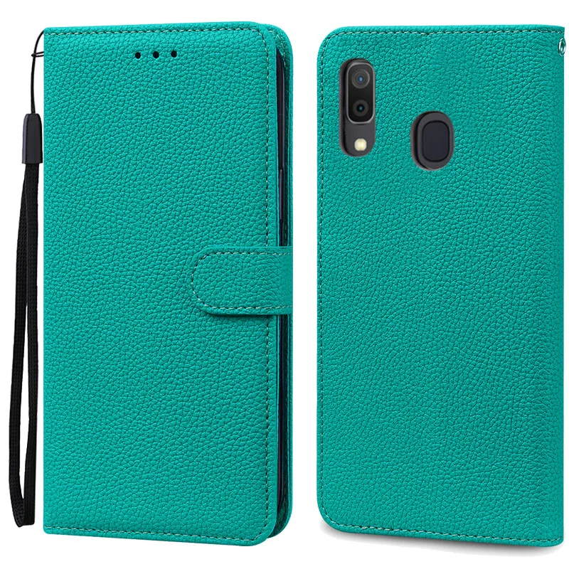 Leather Wallet Flip Case for Samsung Galaxy A40 - Stylish and Protective Cover