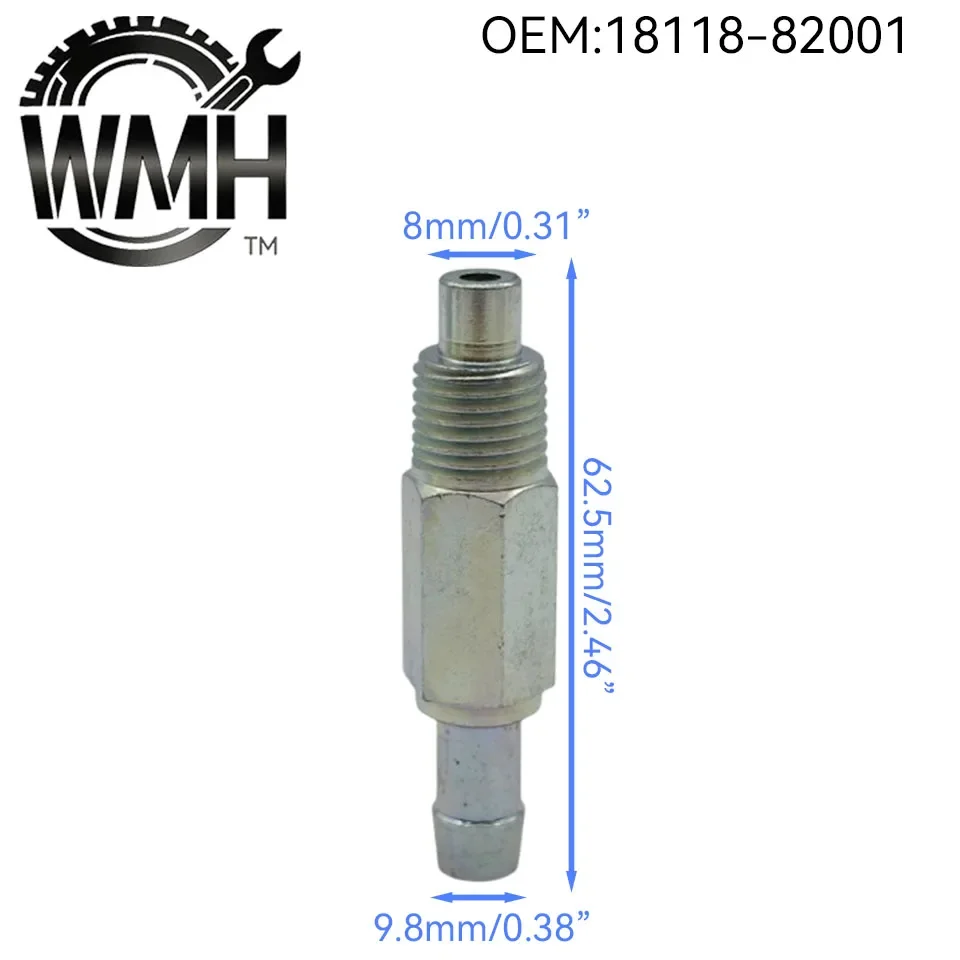 วาล์วระบายอากาศใต้เครื่องยนต์ (PCV Valve) 18118-82001 1811882001 สำหรับรถยนต์ซูซูกิ จิมนี่ ซามูไร วีทาร่า เชฟโรเลต ปอนเตี๊ยค อุปกรณ์ตกแต่งรถยนต์ 1/5/10 ชิ้น 1