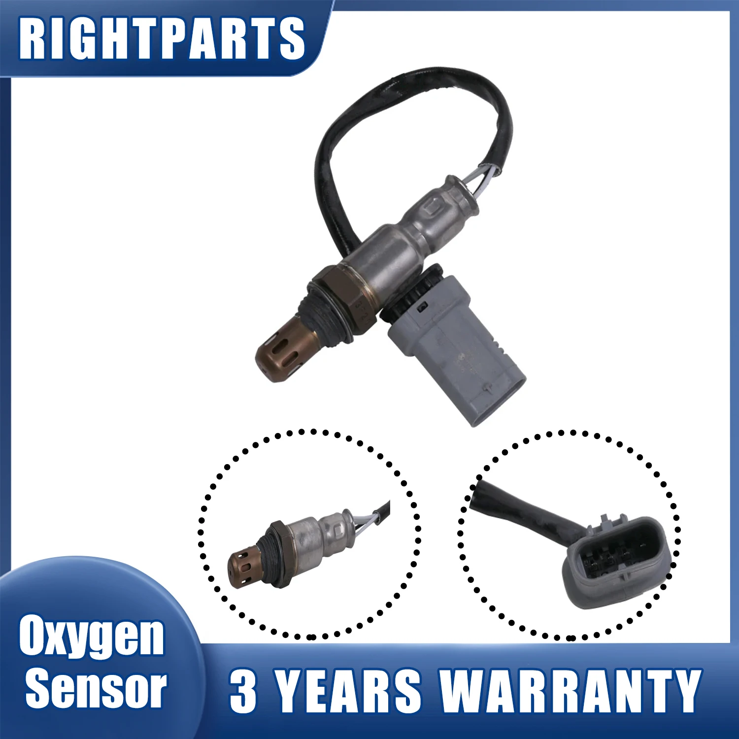 Downstream Oxygen Sensor For Buick Cadillac ATS GMC Chevrolet Canyon 12643903 12661898 12683553 12627140 234-4763 12643708