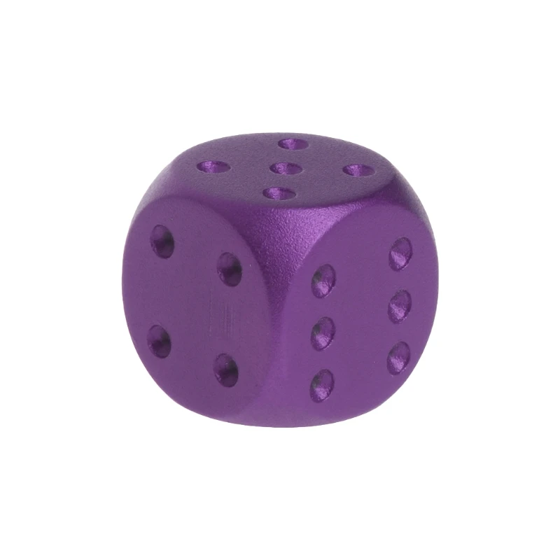 

Aluminum Alloy 0.63In 6 Sided Game Engraving Educational Digital Dots E56D