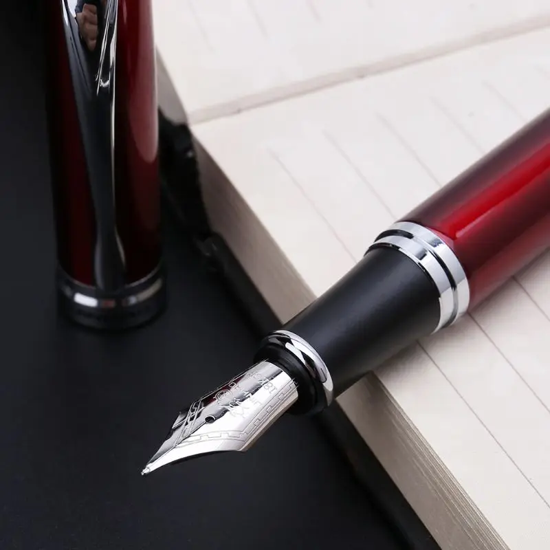 Jinhao X750 고급 남성용 만년필 비즈니스 학생 0.5mm Fine Nib Drop Shipping
