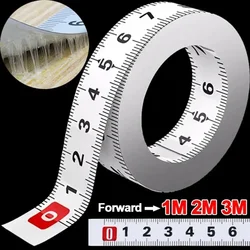 Durable Self - Adhesive Metric Measuring Tape - Carbon Steel, Rust - Proof Workbench Ruler - 2m