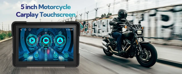 Navigatore Moto 5 Pollici - Con CarPlay Wireless E Android Auto - Foto 4