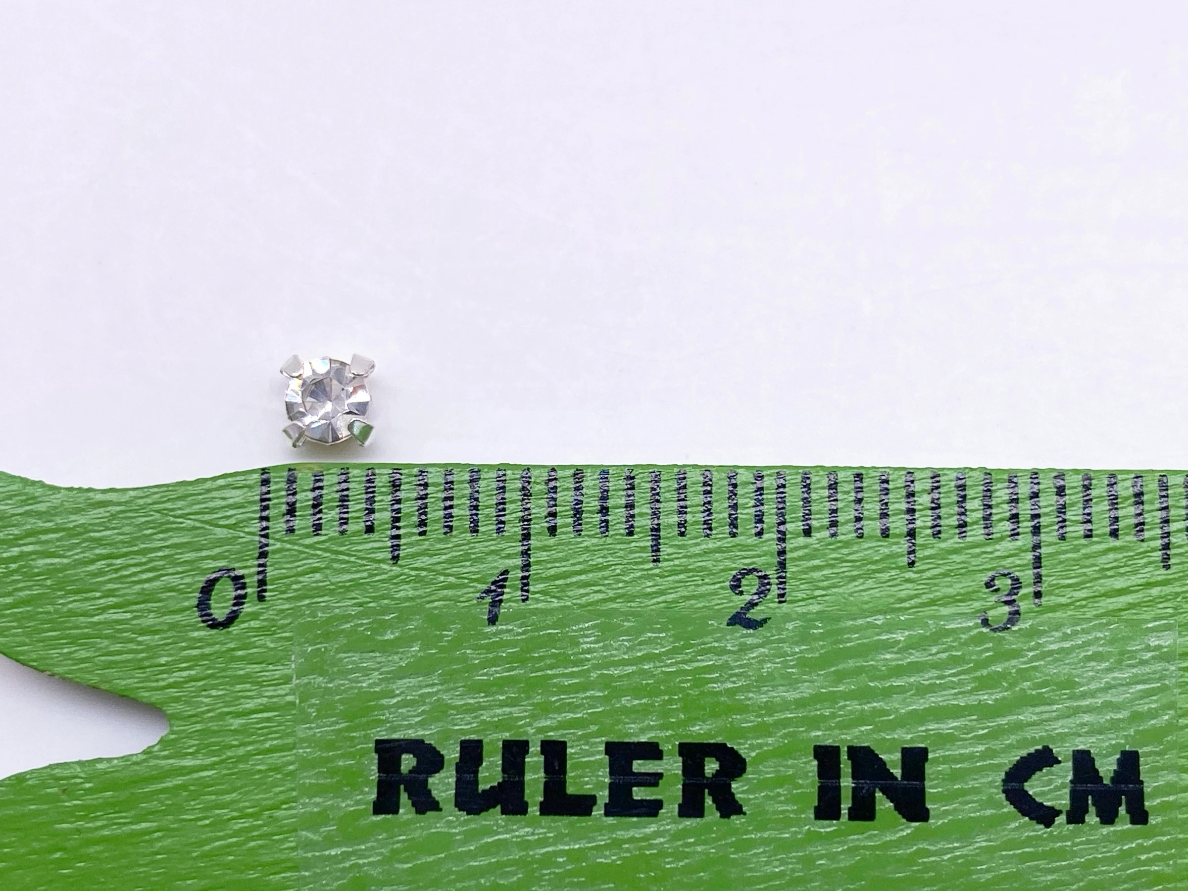 B009 3mm 4mm Sew On Rhinestones Mini Glass Doll Clothes Doll Sewing Craft Notion 6