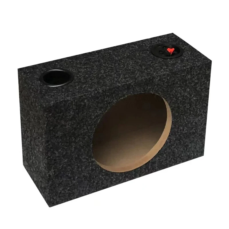 8-Inch New Ultra-thin 1000w 4 ohm Speaker Passive Cabinet Wooden Box Square MDF Felt Car Modified Subwoofer
