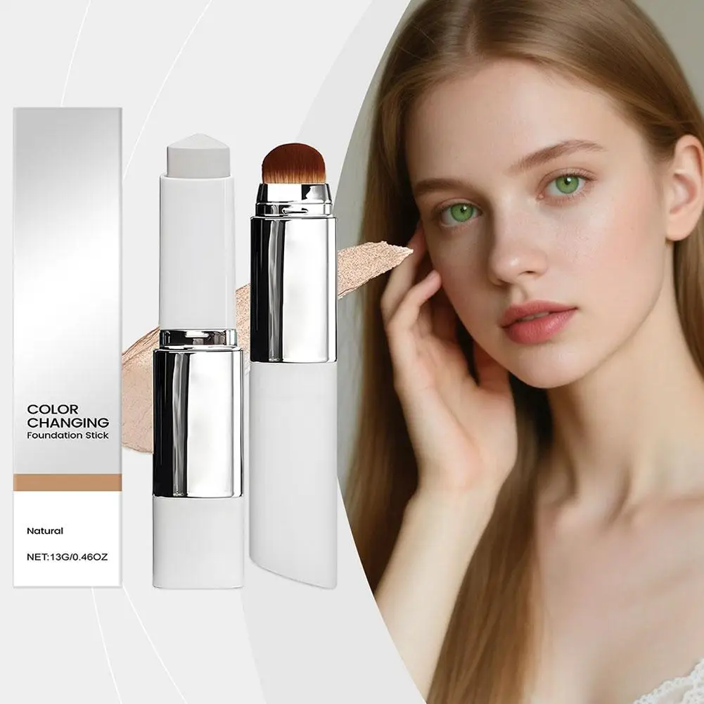 2-in-1 Brightening Concealer Long Last Face Base Women Makeup Lightweight Moisturizing Liquid Foundation For All Skin Type_voghion.com