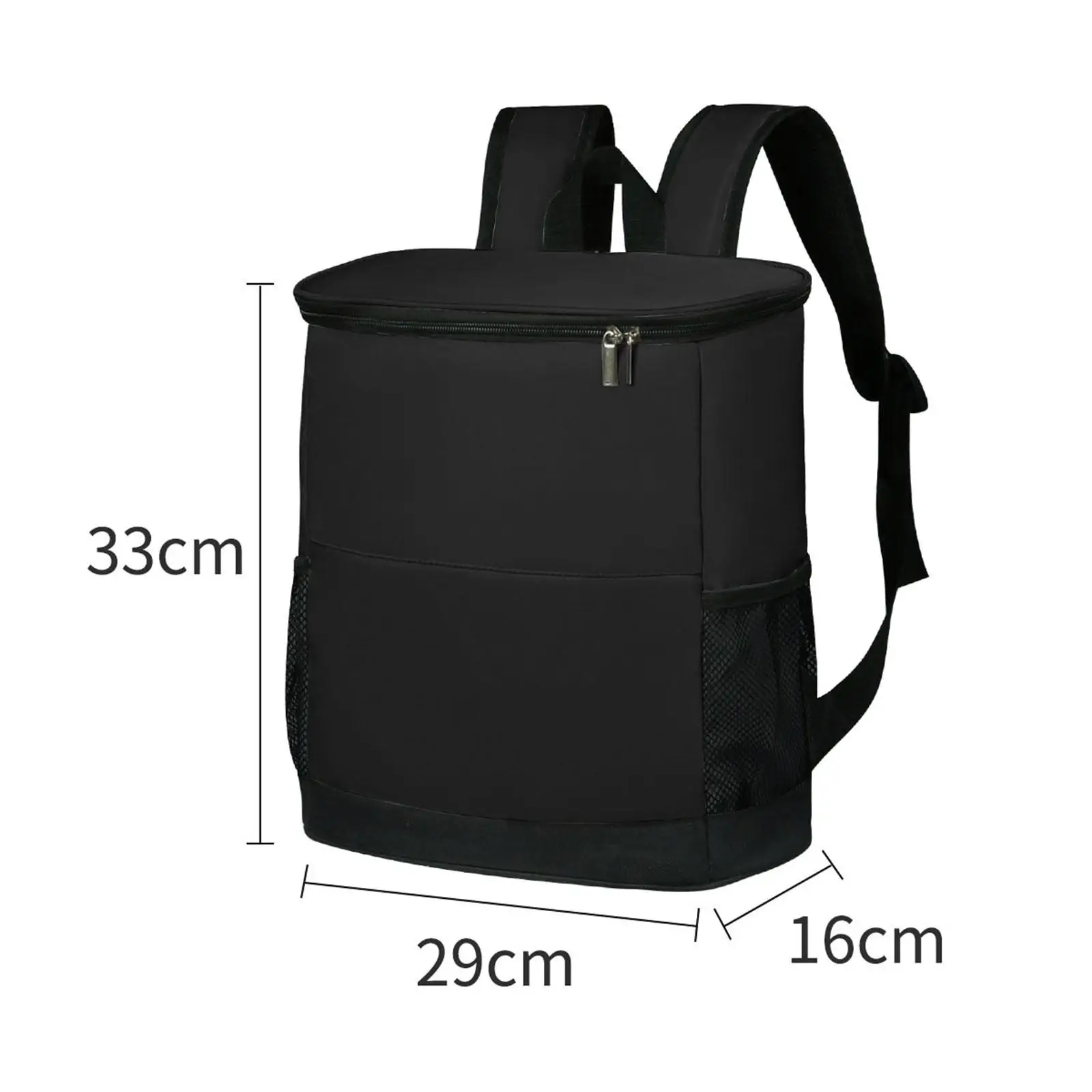 Insulated Cooler Backpack Lunch Cooler Fresh Keeping Waterproof Backpack Cooler Thermal Bag for Men Women to Work Travel Trips