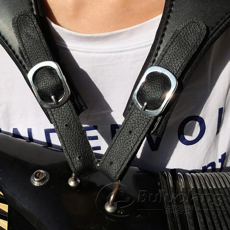 Bass Accordion Strap 96/80/120 Bass Cowhide Widened Thickened