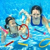 Children Diving Toy Set Plastic Summer Float Swimming Pool Accessories Torpedo Seaweed Water Toys Kids Underwater Training TMZ 4