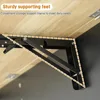 55" Kitchen Cart with Wood Top and Drop Leaf Breakfast Bar, Rolling Mobile Kitchen Island Table on Wheels with Drawer 6