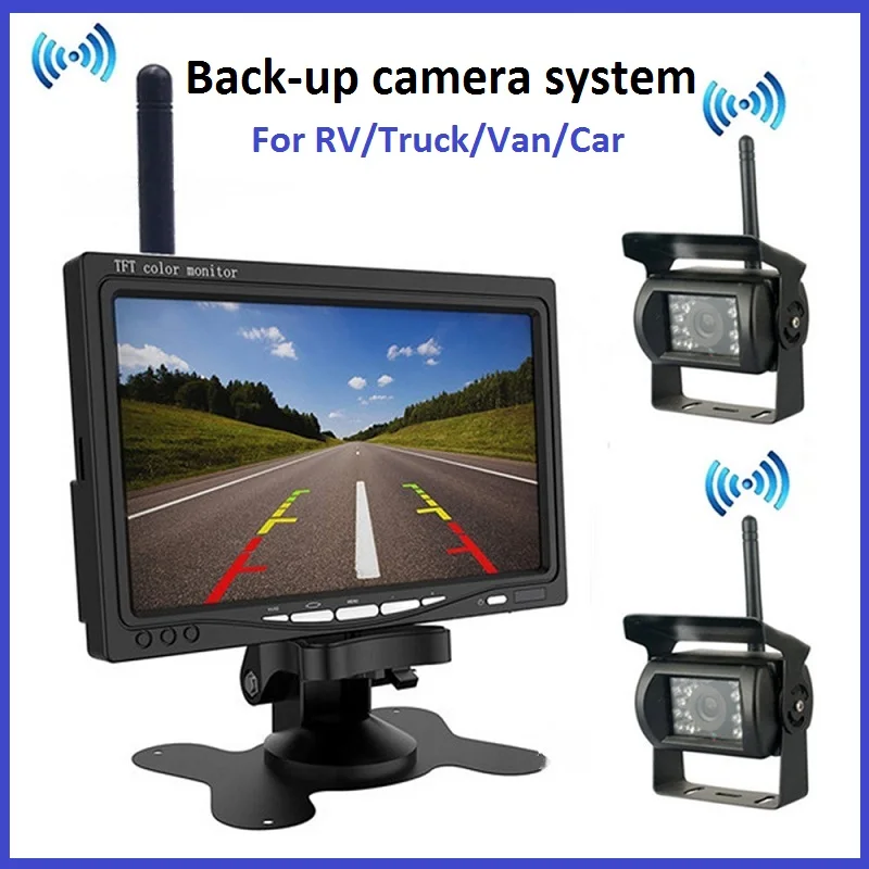 

Bileeko Wireless Truck Rear View Camera 7inch Monitor For Truck RV